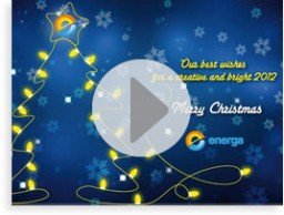 Animated Xmas card for ENERGA